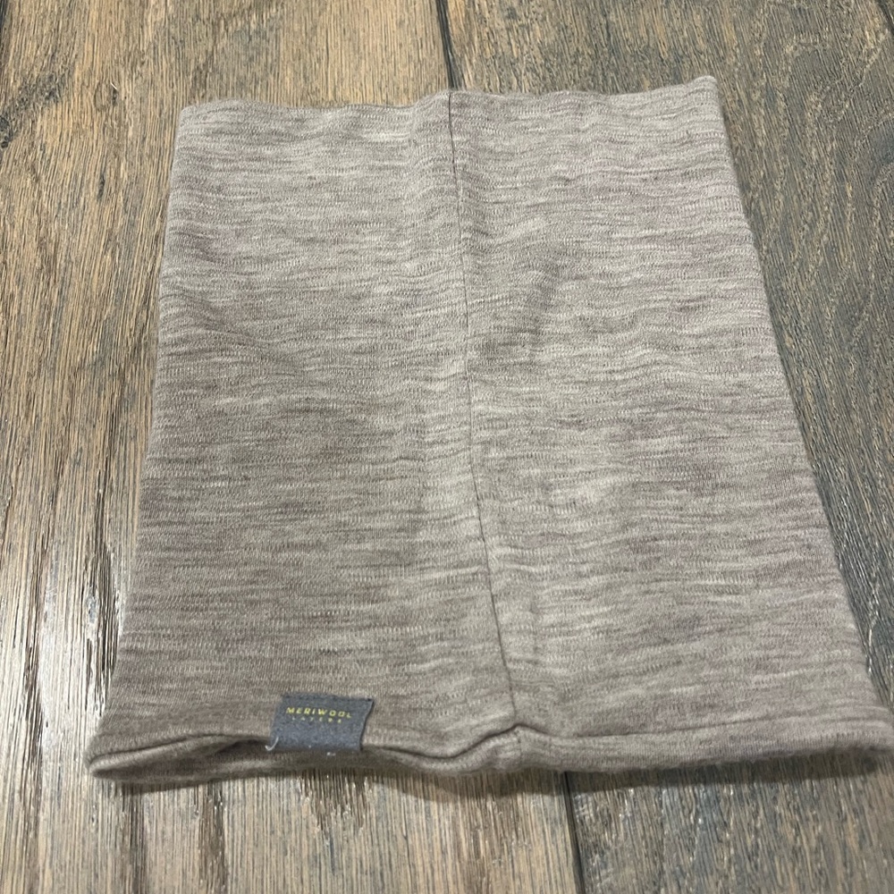 Merino wool neck gaiter